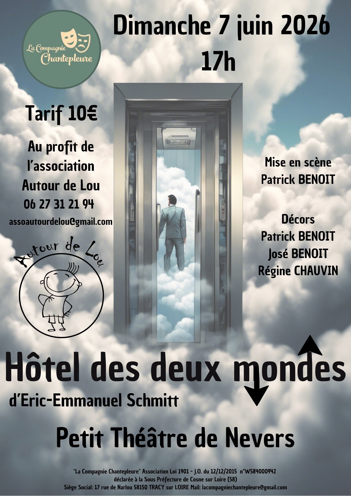 pièce de théâtre "Hôtel des deux mondes"