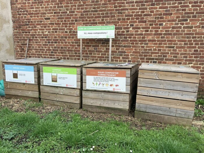 Portes Ouvertes du site de compostage médiathèque Jean Lévy
