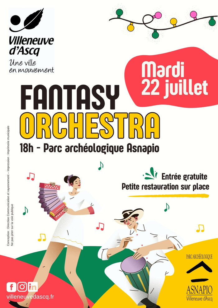 Le Fantasy Orchestra au parc Asnapio