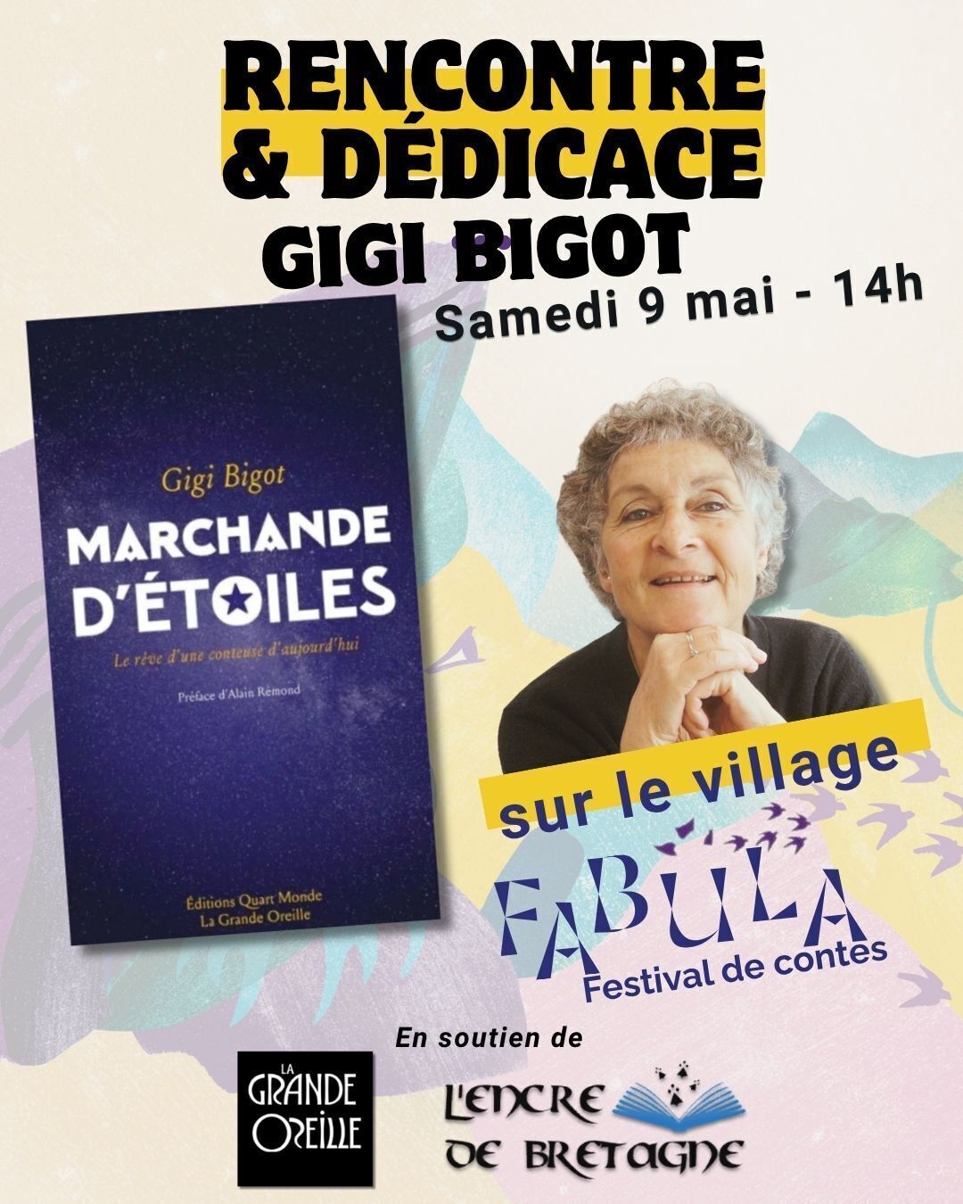 Gigi Bigot : rencontre & dédicace | festival Fabula