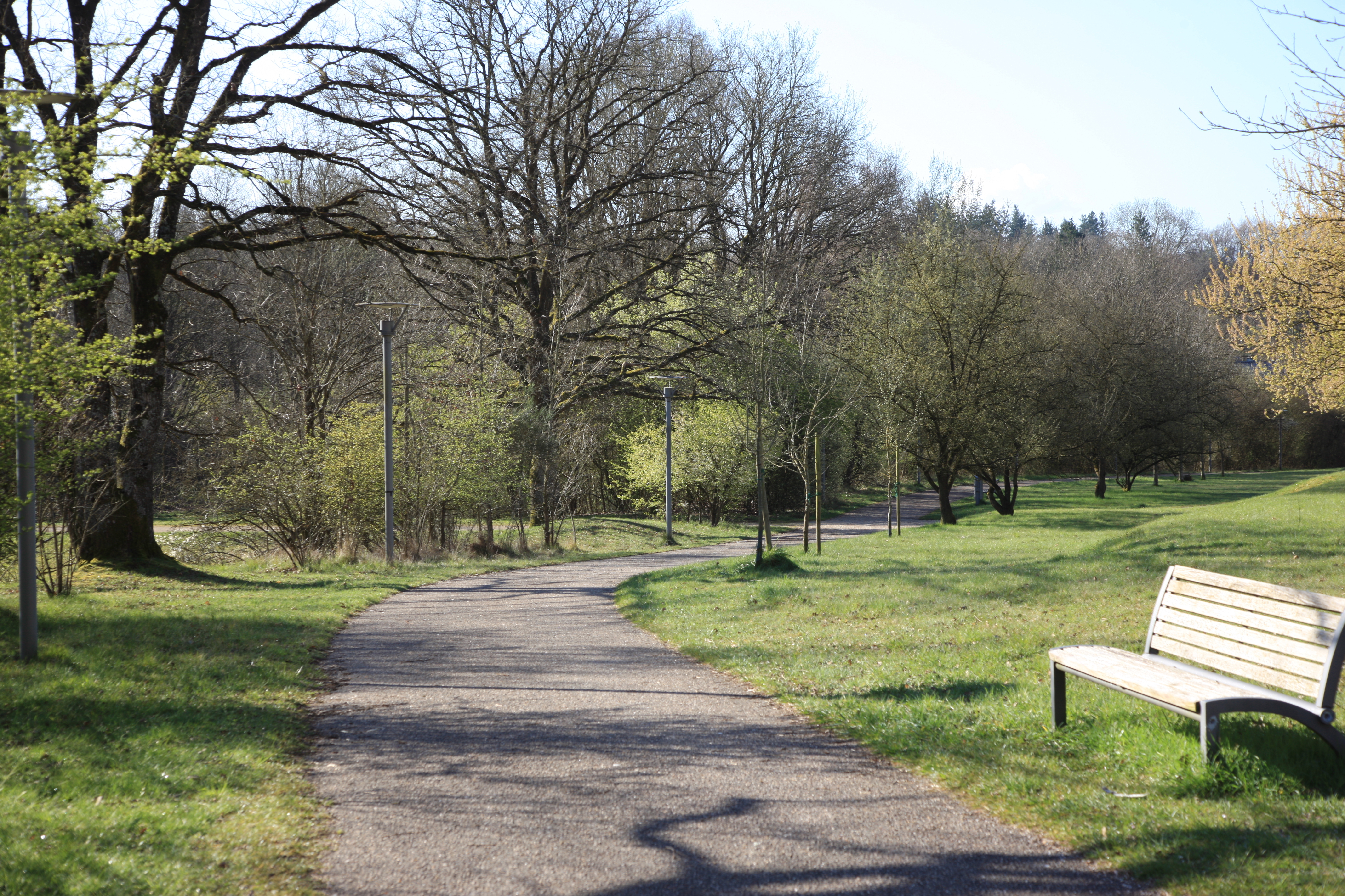 Parc "Klosegrënnchen" (Kirchberg) - visite guidée