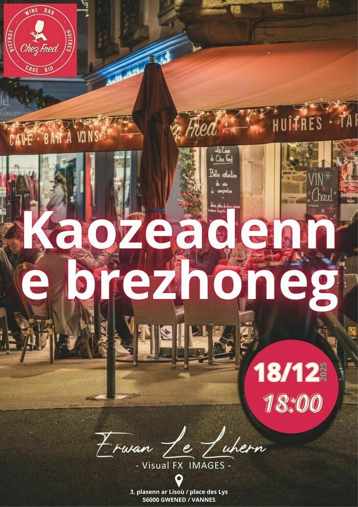 Causerie en breton organisée par Emglev Bro Gwened