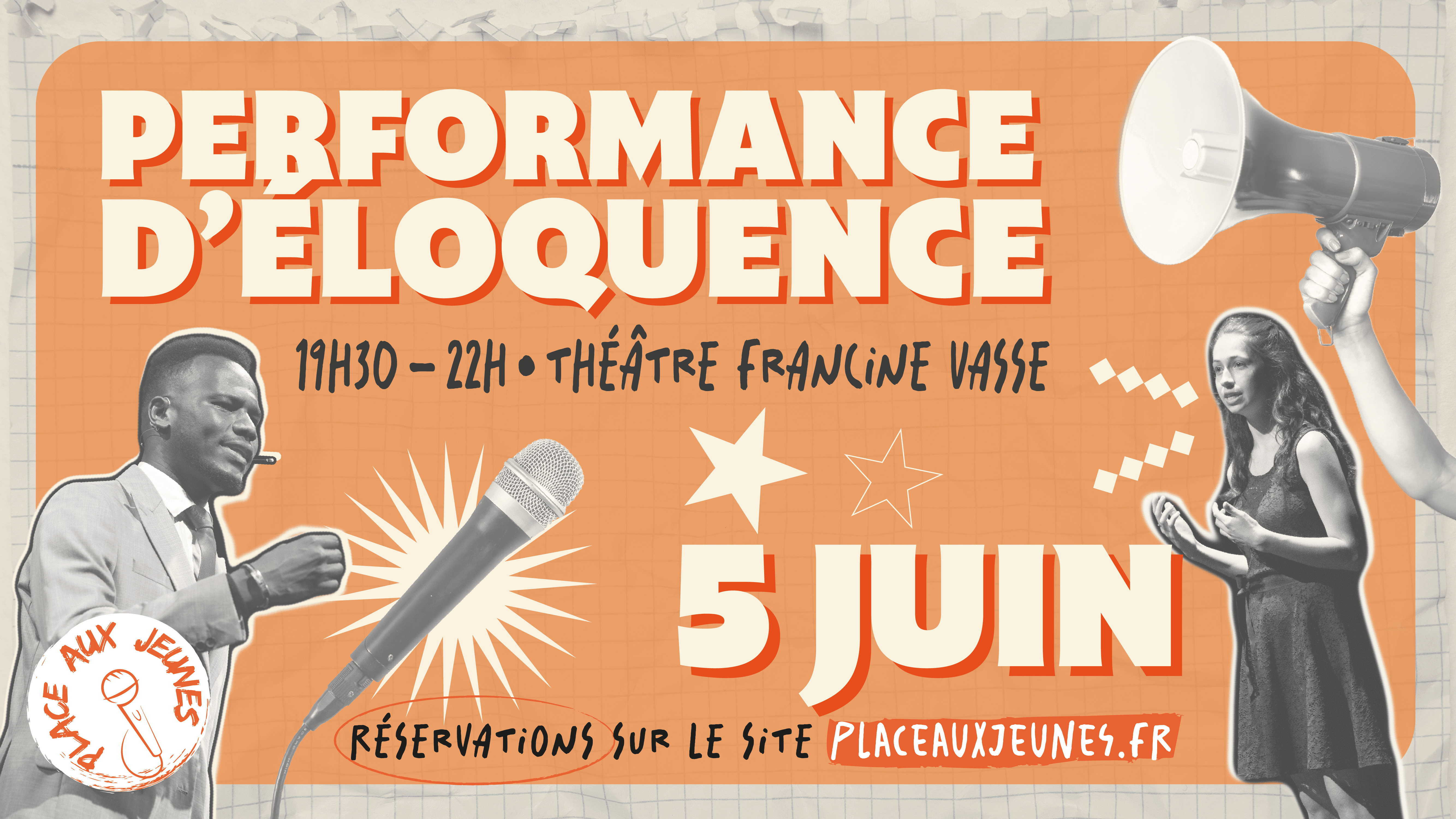 Performance d'éloquence Place aux Jeunes