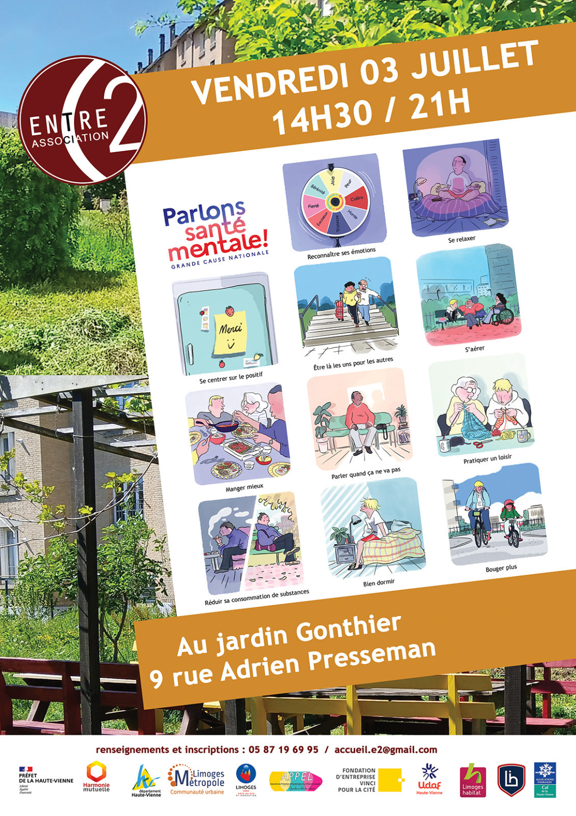 Parlons santé mentale