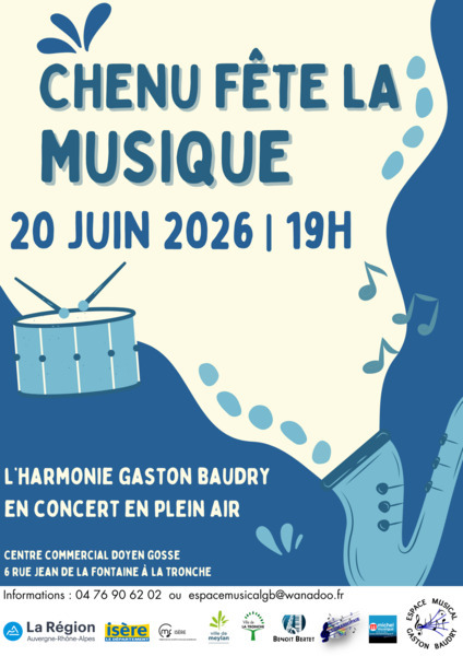 La fête de la musique chez Chenu avec l'EMGB