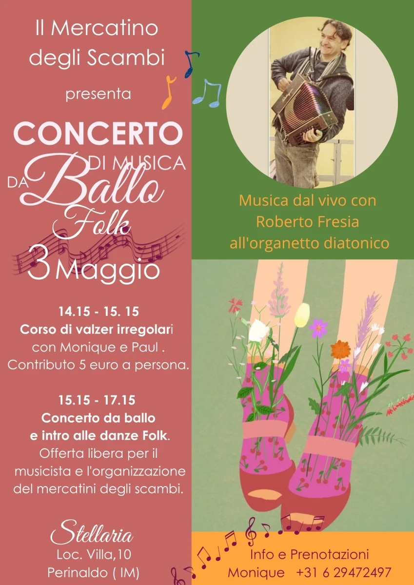 Concerto du Musica da Ballo Folk al Mercatini degli Scambi
