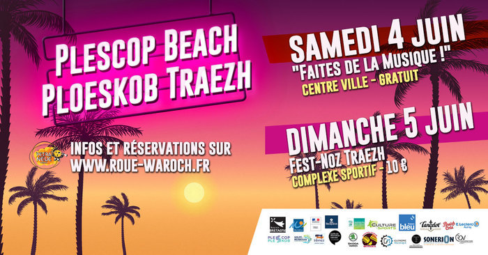 Toute la journée : diverses animations, concours de musique Bretonne Duo Libre qualificatif pour Gourin, stages, tremplin et concerts…
