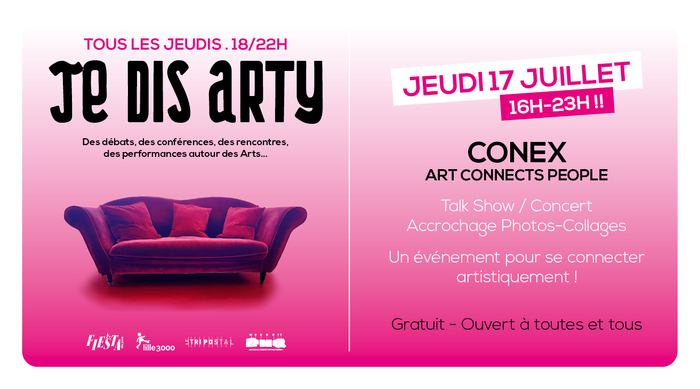 Je Dis Arty : CONEX - Art Connects People