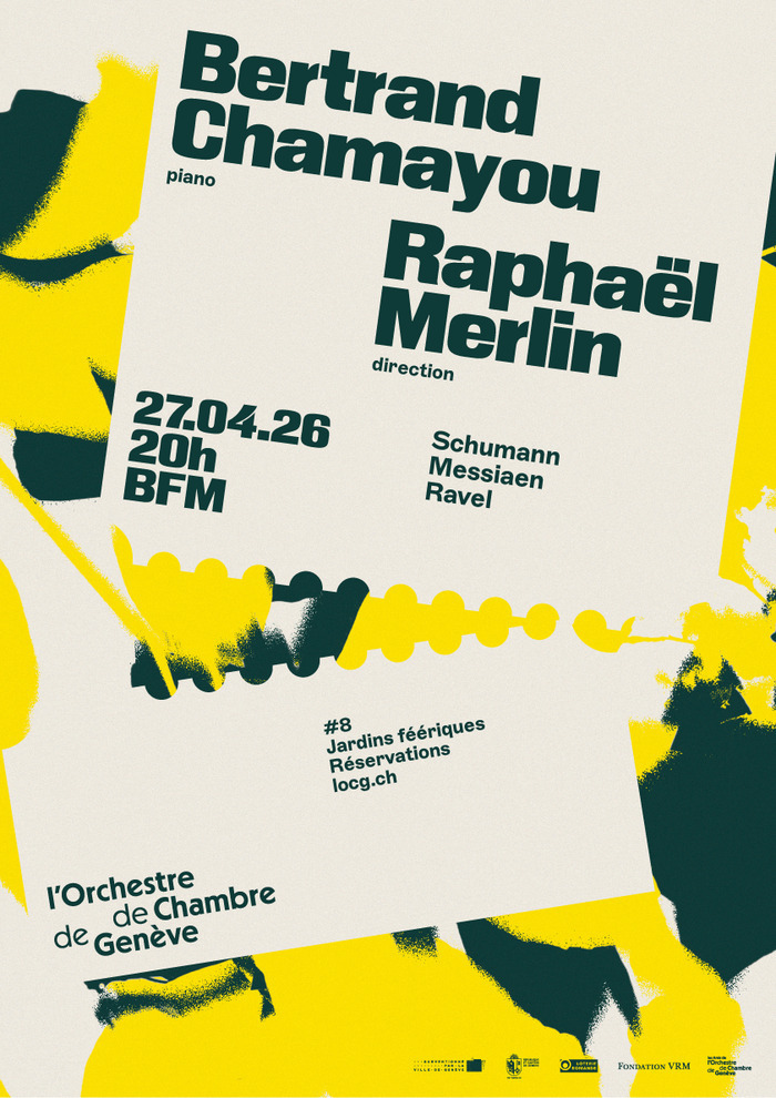 « Jardins féériques » avec Bertrand Chamayou – l'Orchestre de Chambre de Genève