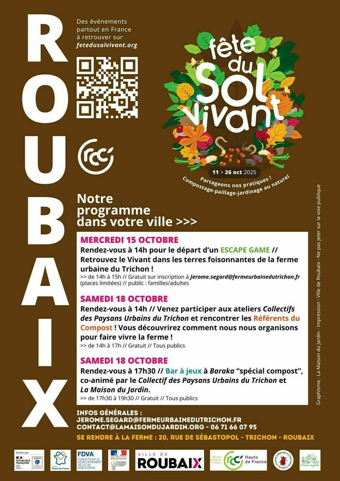 Bar à jeux à Baraka “spécial compost”