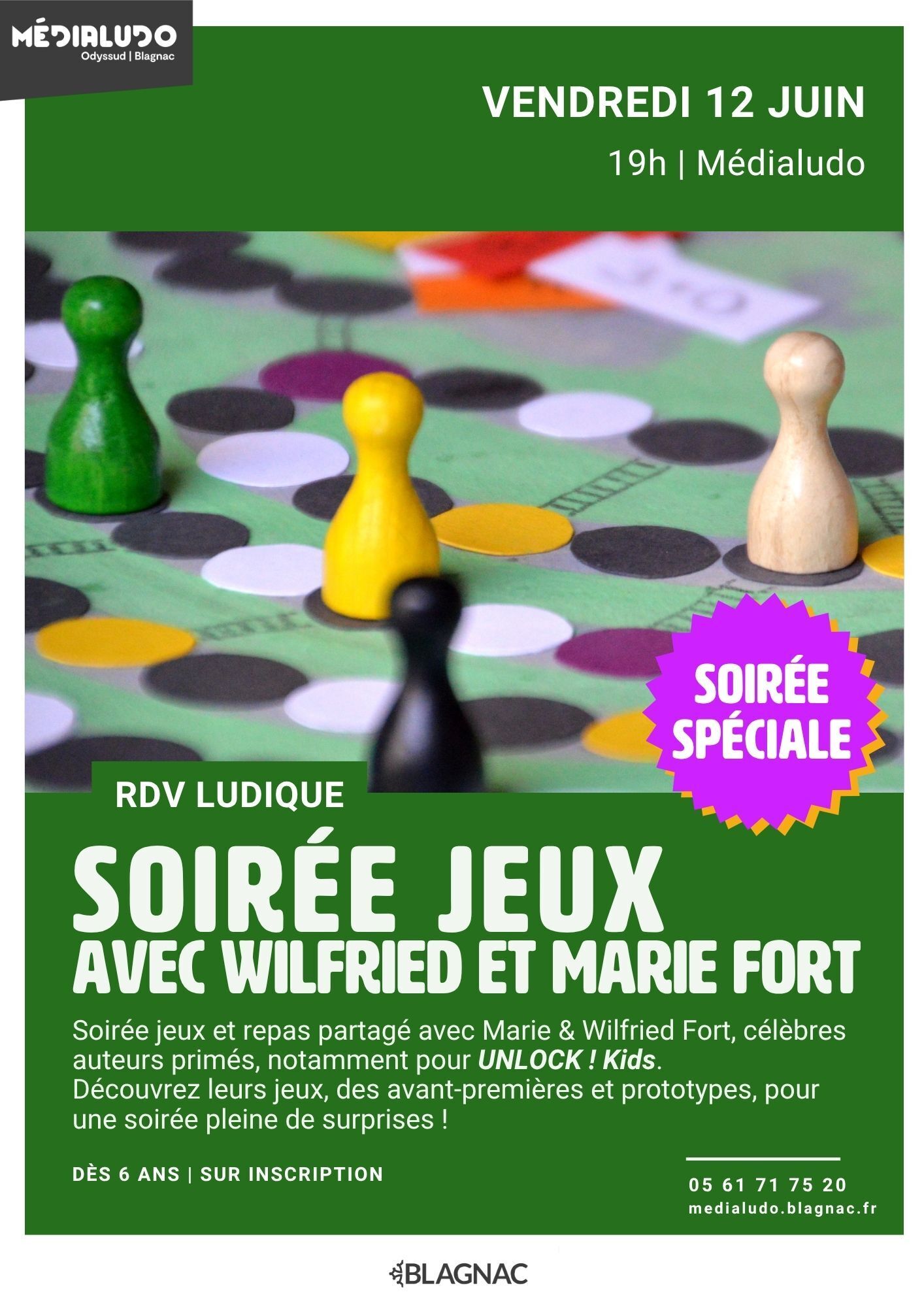 Soirée jeux - Vendredi 12 juin