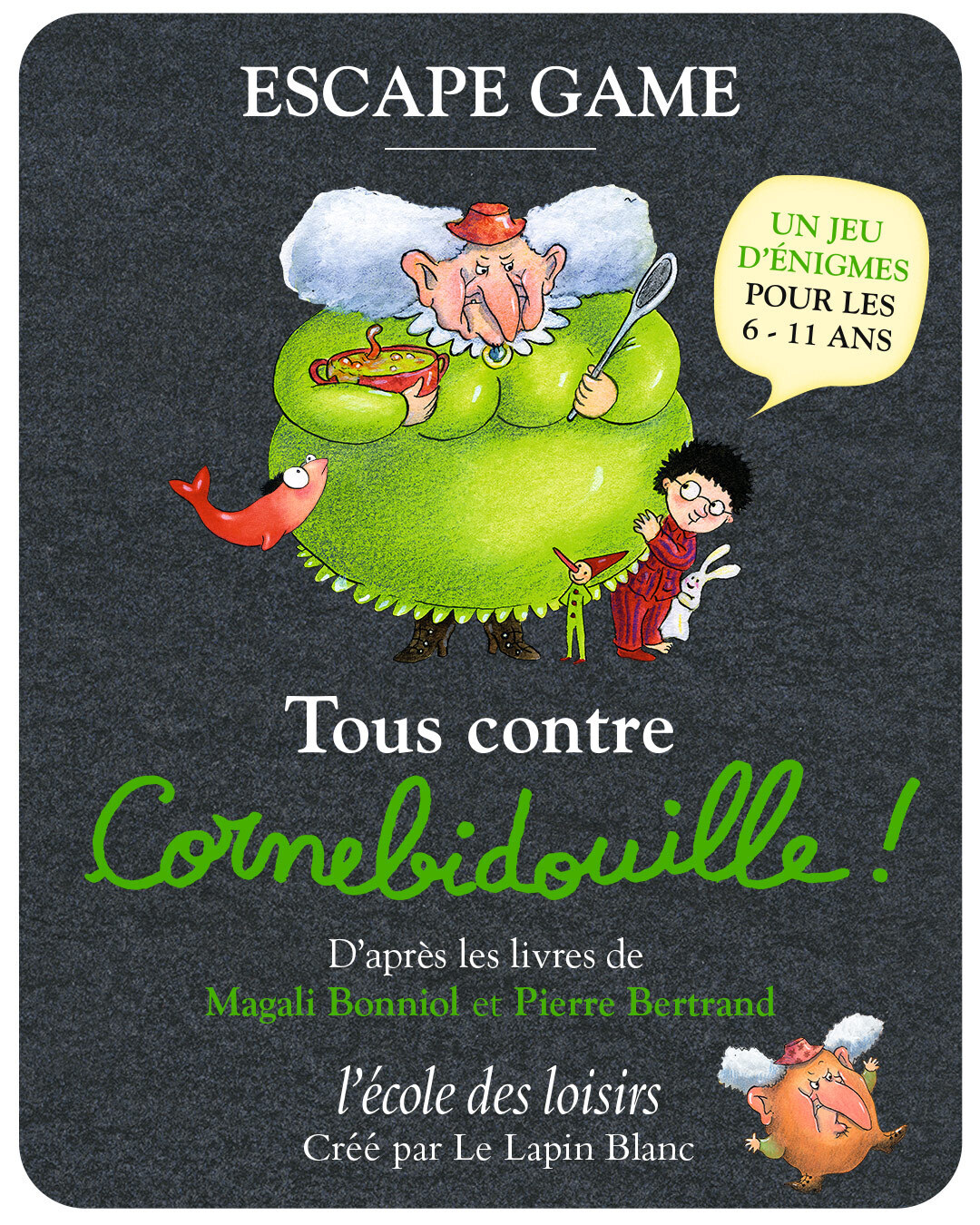 L'escape game Cornebidouille à La Géolibri