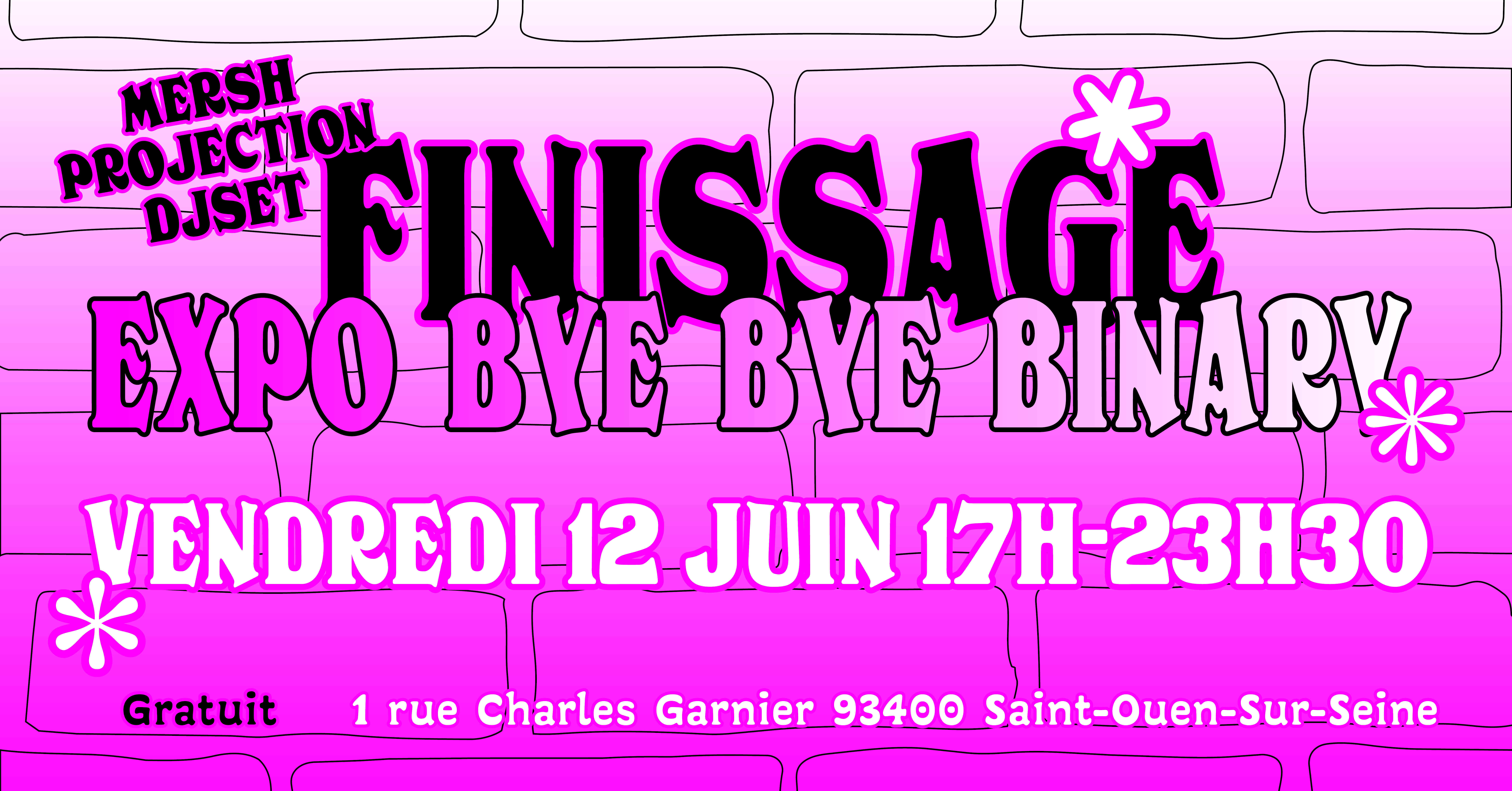 Finissage exposition Bye Bye Binary