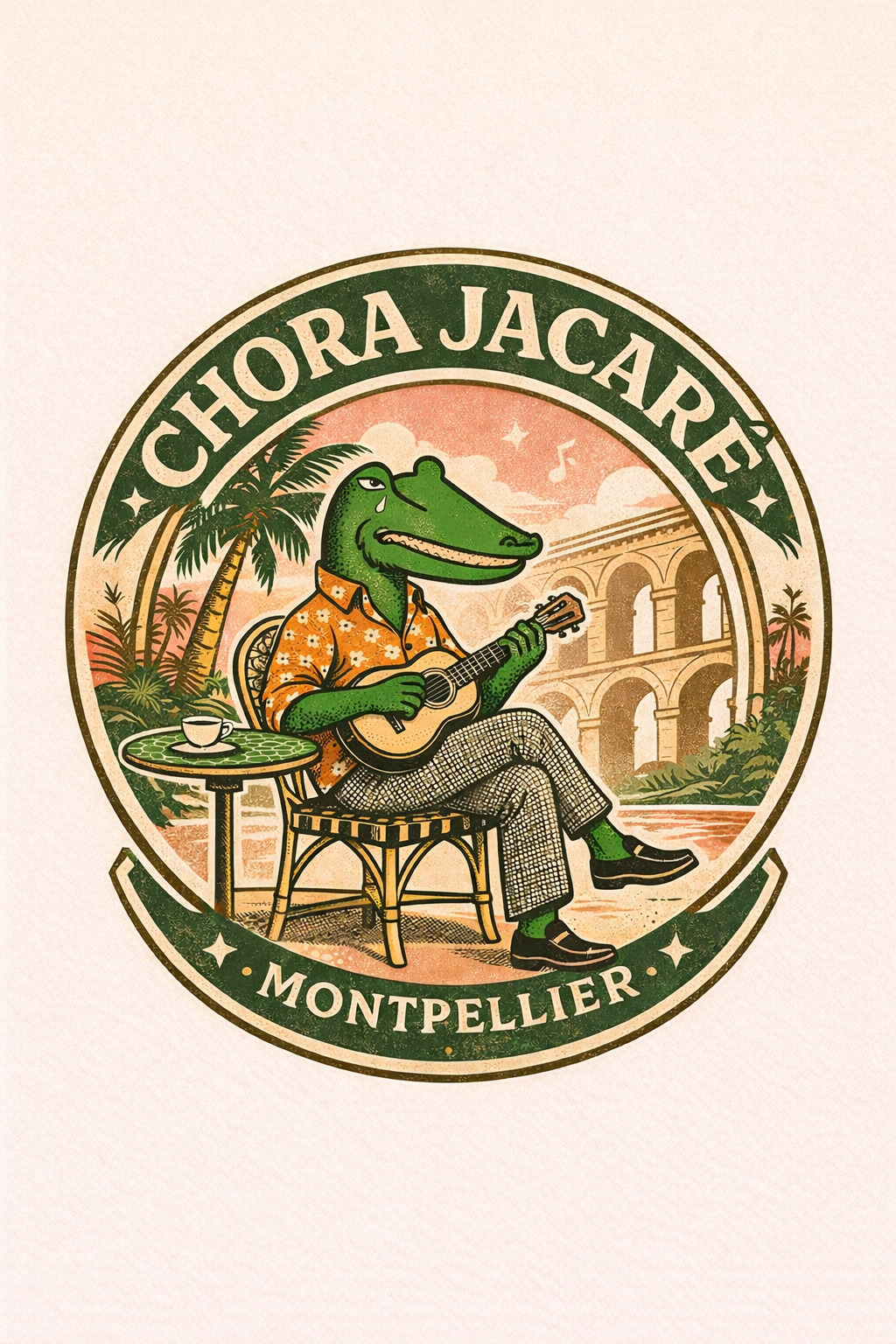 Chora Jacaré en concert!