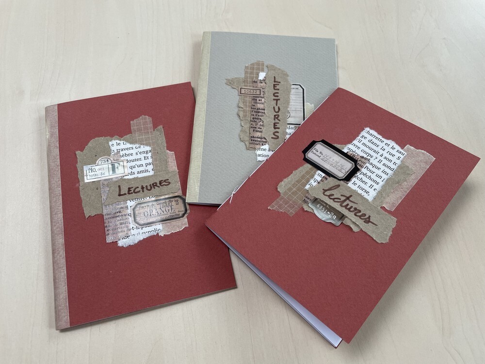 Atelier : Création d’un mini carnet de lecture