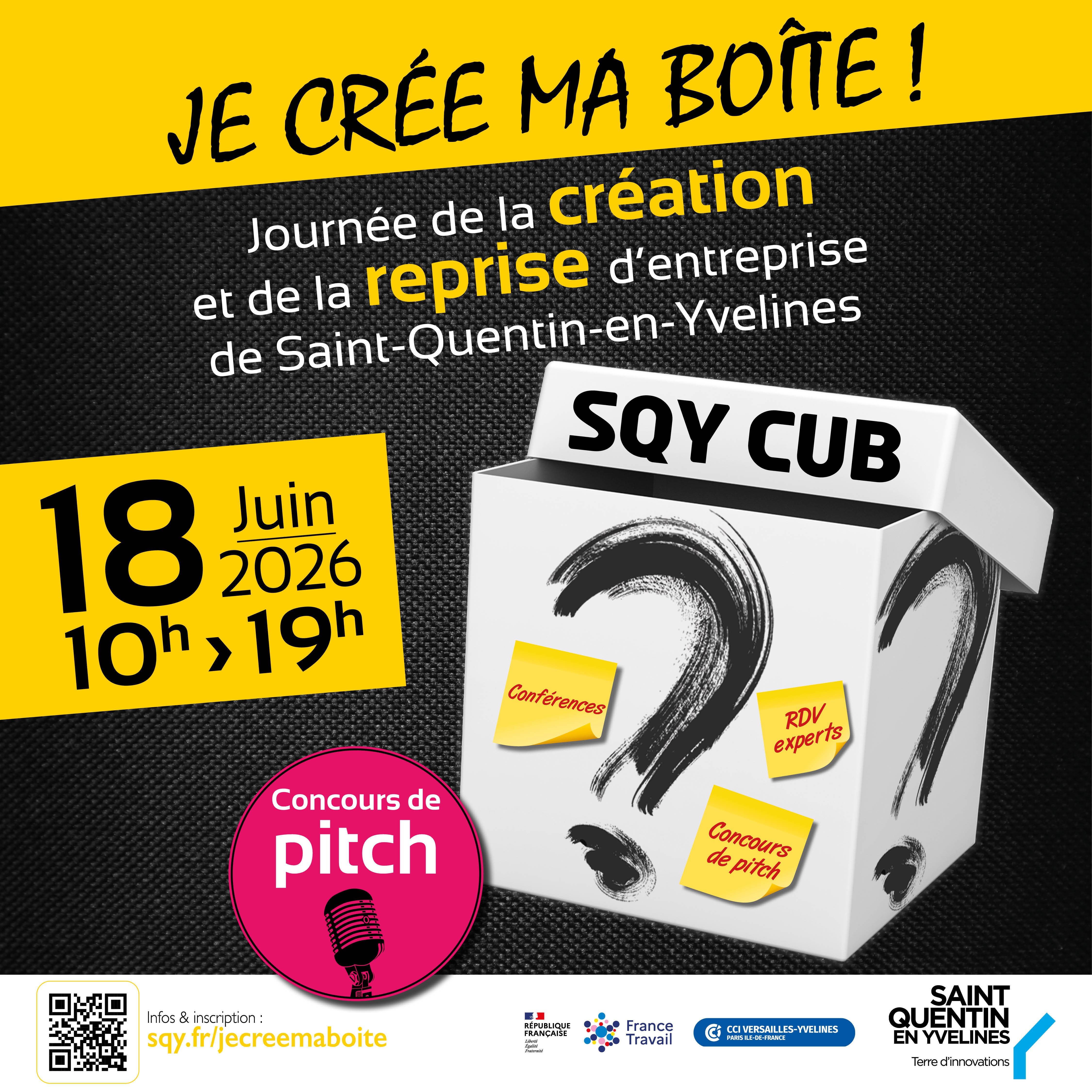 Je crée ma boîte !