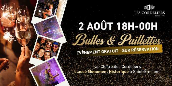 Soirée Bulles et Paillettes au Cloître des Cordeliers