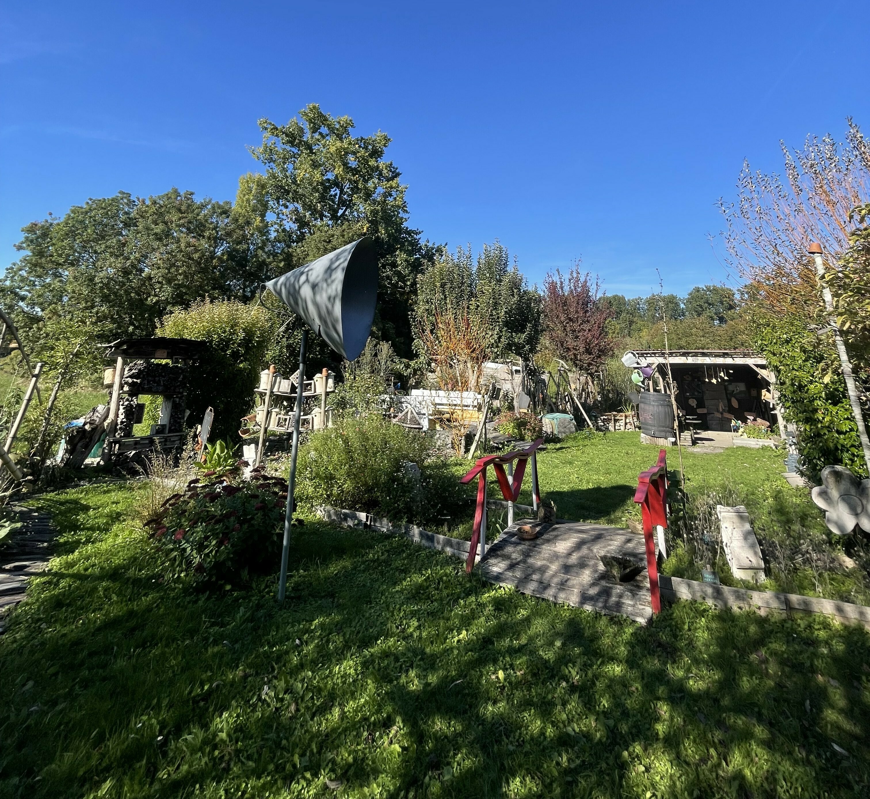 Visite découverte du jardin pédagogique de l'école de Celles