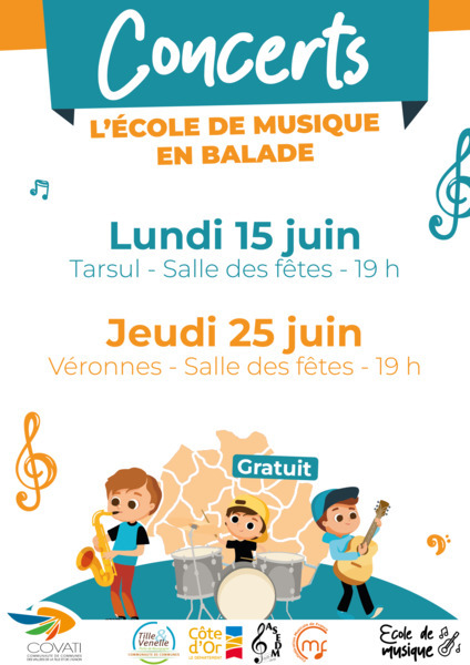 Ecole de musique en balade