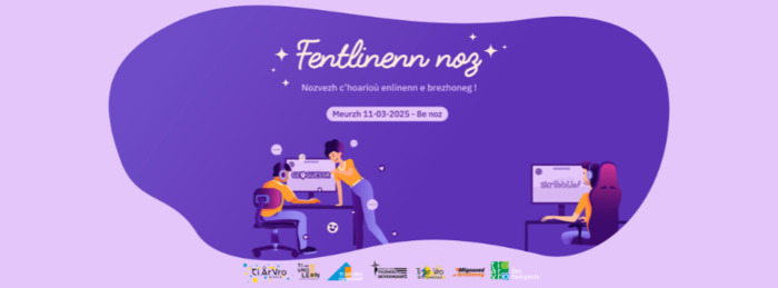 Ti ar Vro Bro Gwened et Mignoned ar brezhoneg vous proposent une soirée spéciale jeux en ligne en breton, co-organisée avec Yezhoù ha Sevenadur.