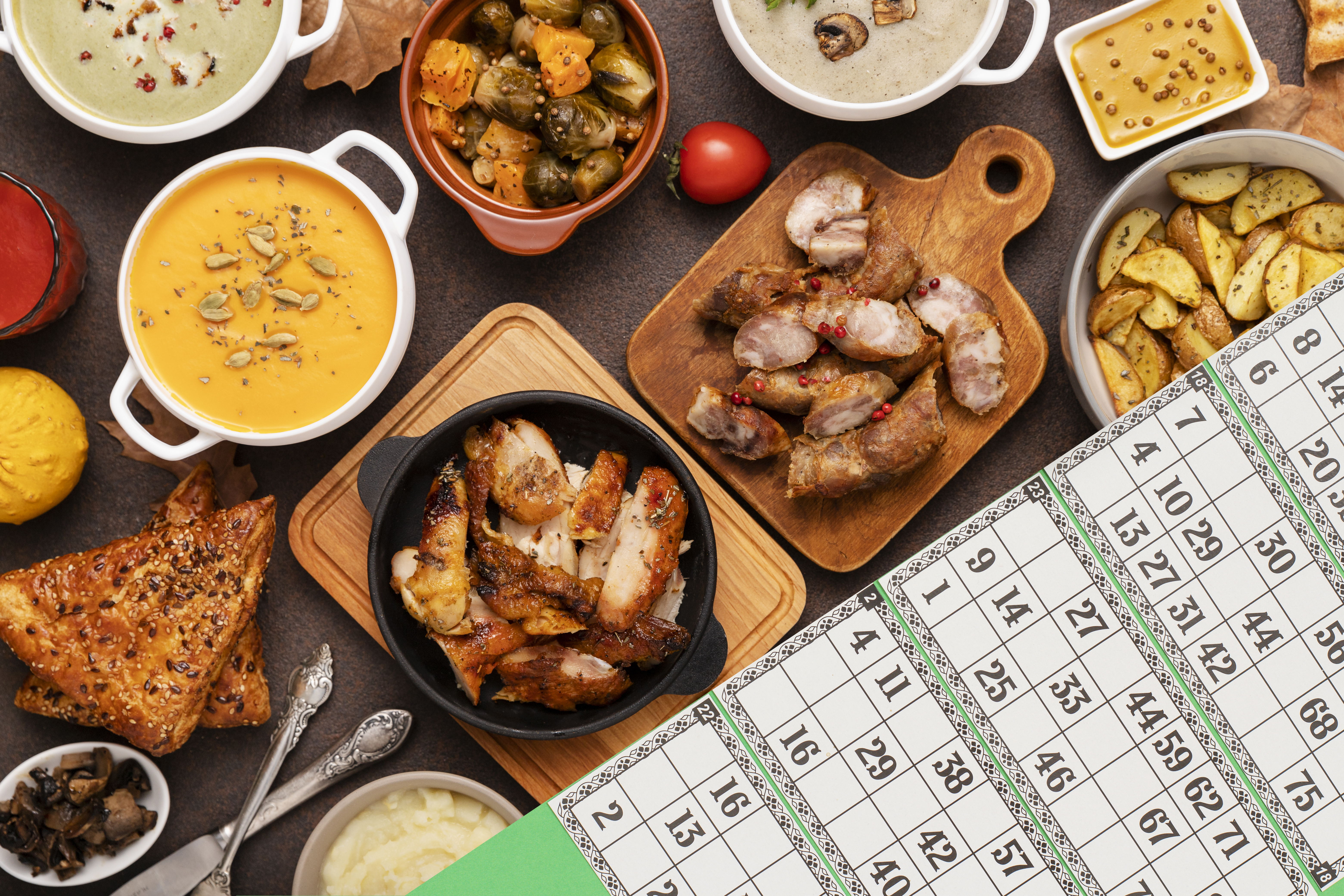 Repas partagé + Loto