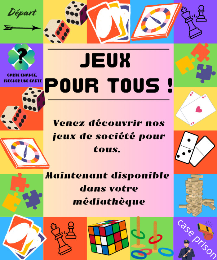 NUITS DES BIBLIOTHEQUES : Après-midi JEUX
