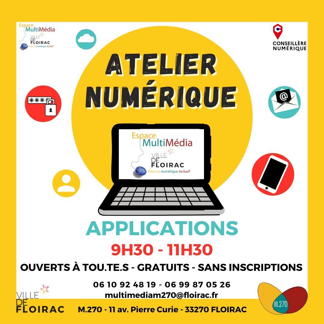 Atelier Numérique - Applications