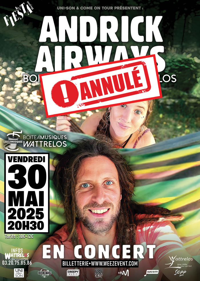 ANDRICK AIRWAYS (/// CHANSON REGGAE /// F)