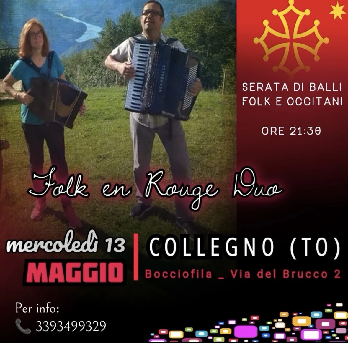 Concerto a ballo con Folk en Rouge