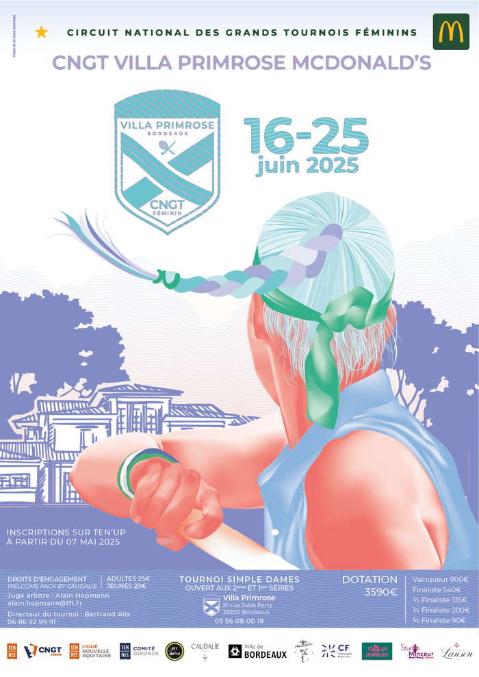 Tournoi de tennis féminin CNGT Villa Primrose McDonald’s