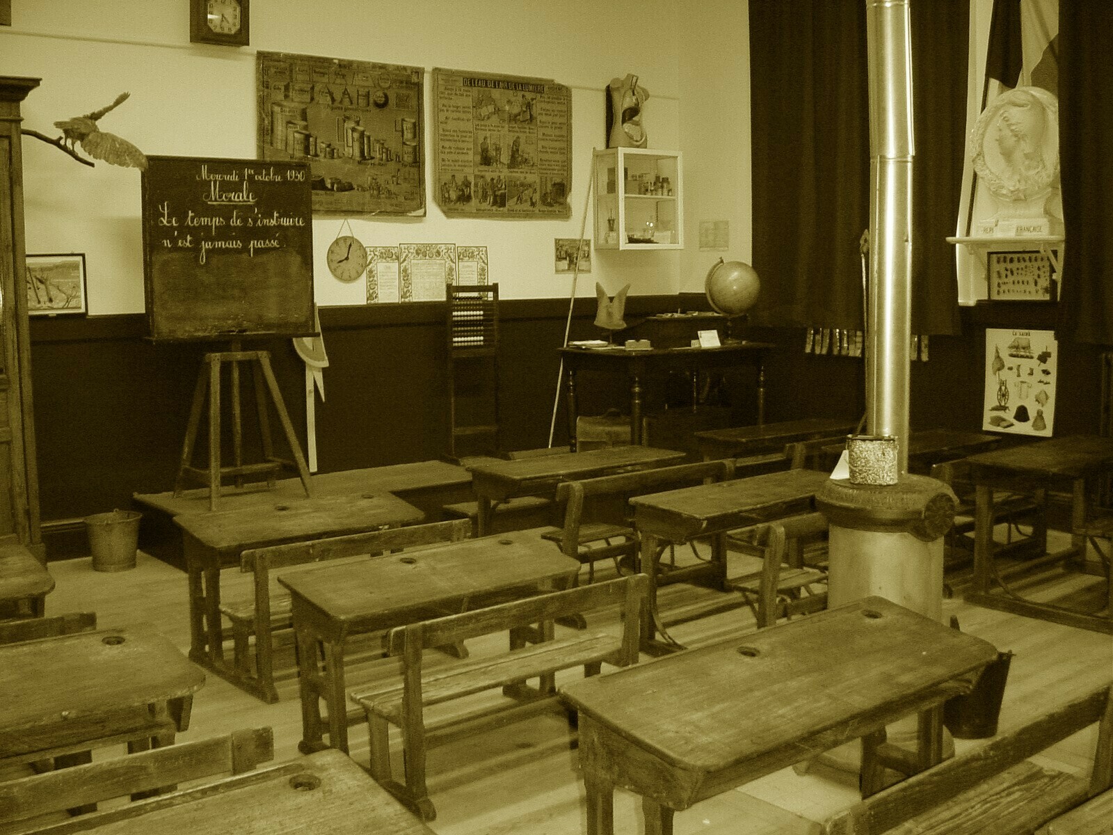 Une classe d'antan