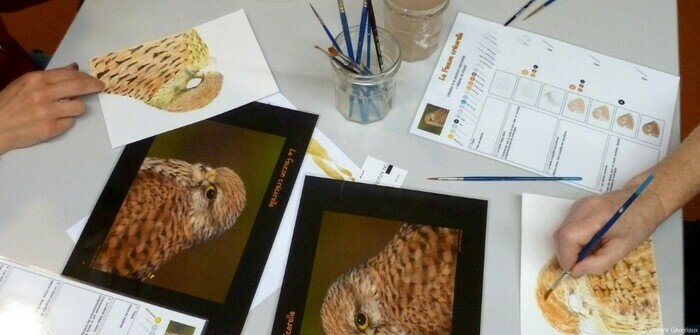Atelier peinture au Mini-Lab