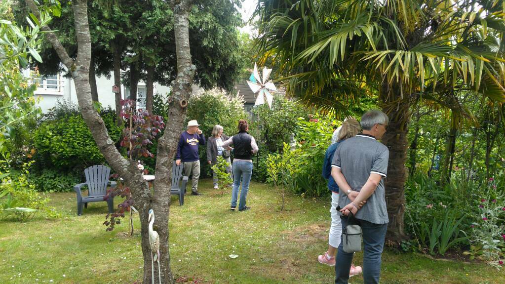 Visite du jardin ludique de Patrick et Roland