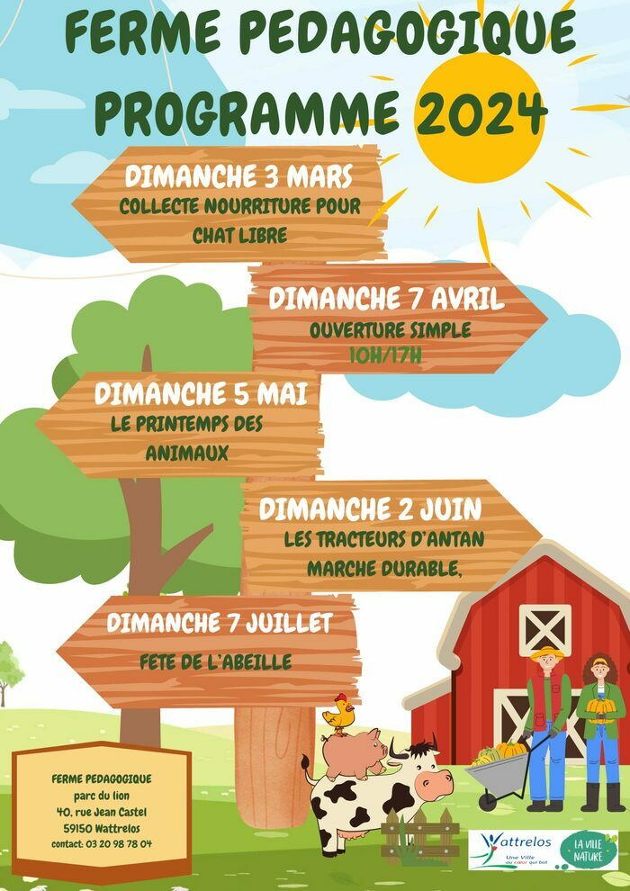 Animations à la Ferme Pédagogique