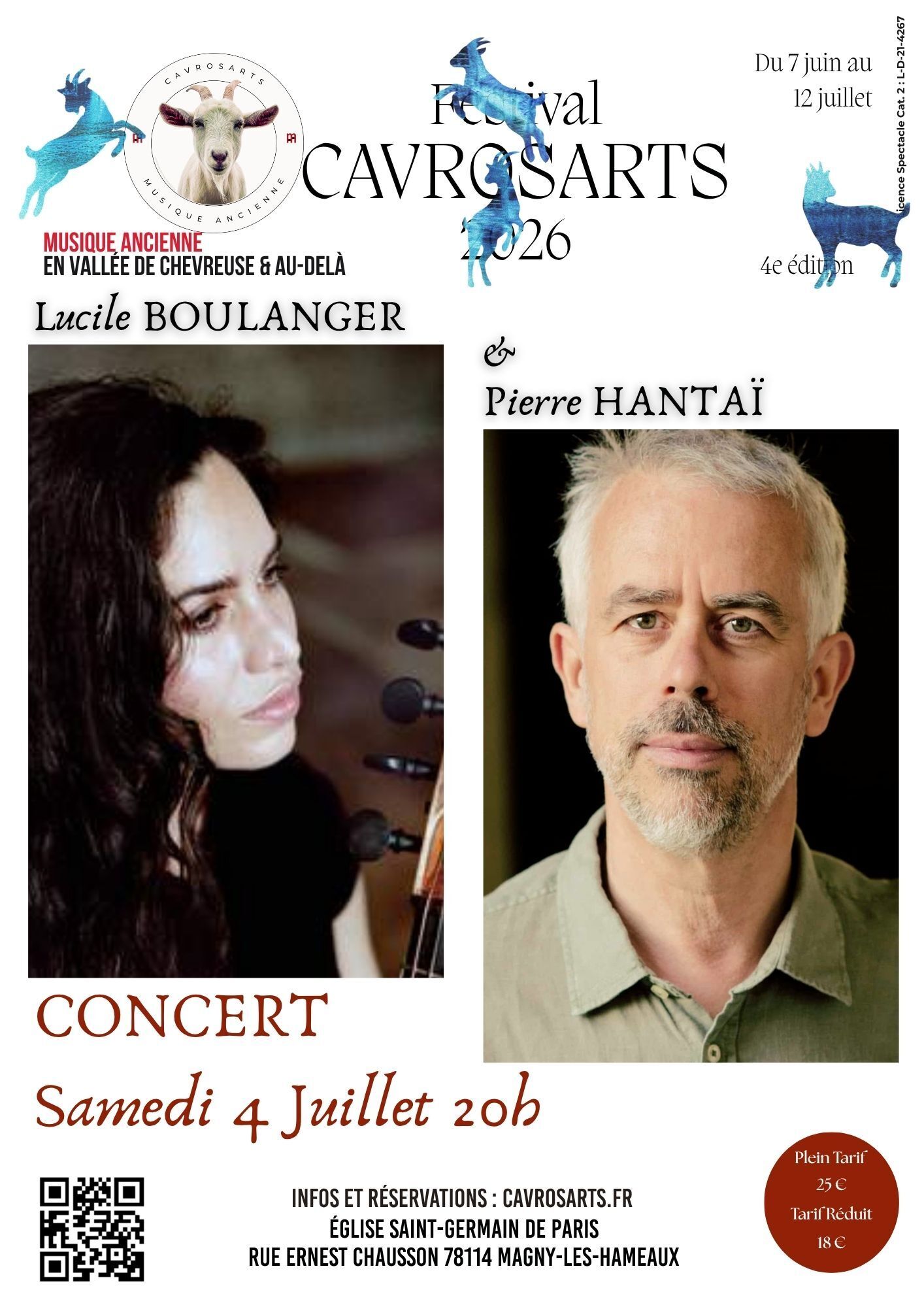 Festival CavrosArts 2026 : Lucile Boulanger & Pierre Hantaï
