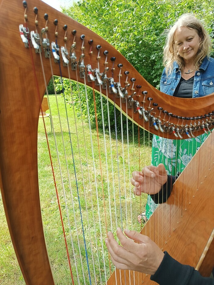 Édition spéciale « Bicentenaire » : sieste musicale à la harpe à l'EPSM de l'agglomération lilloise - GHT Psy NPdC