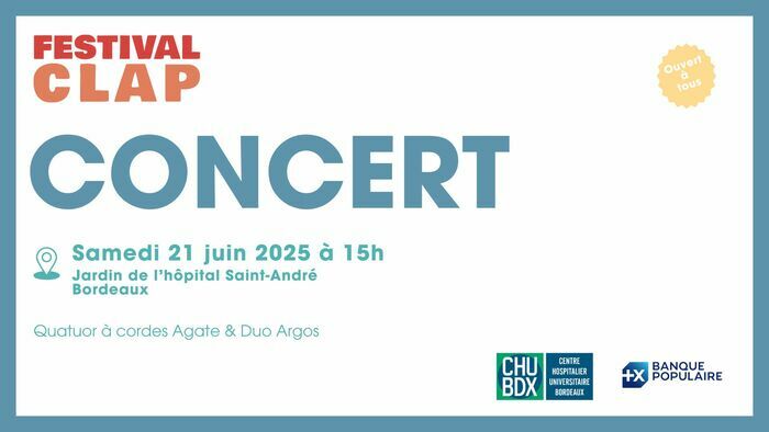 CLAP festival : concert pour la fête de la musique