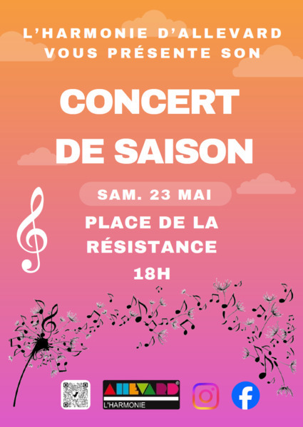 Concert d'ouverture de saison