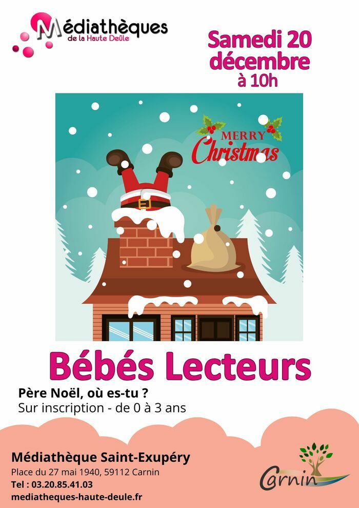 Bébés lecteurs - Père Noël, où es-tu ?