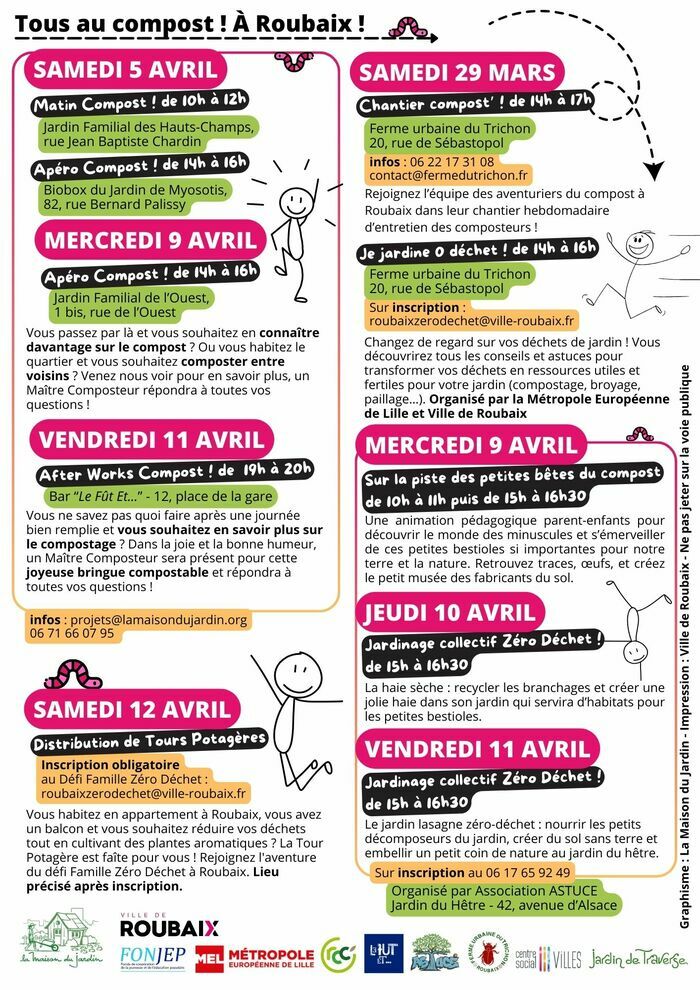 Tous au Compost à Roubaix ! Tous au Compost à Roubaix !
