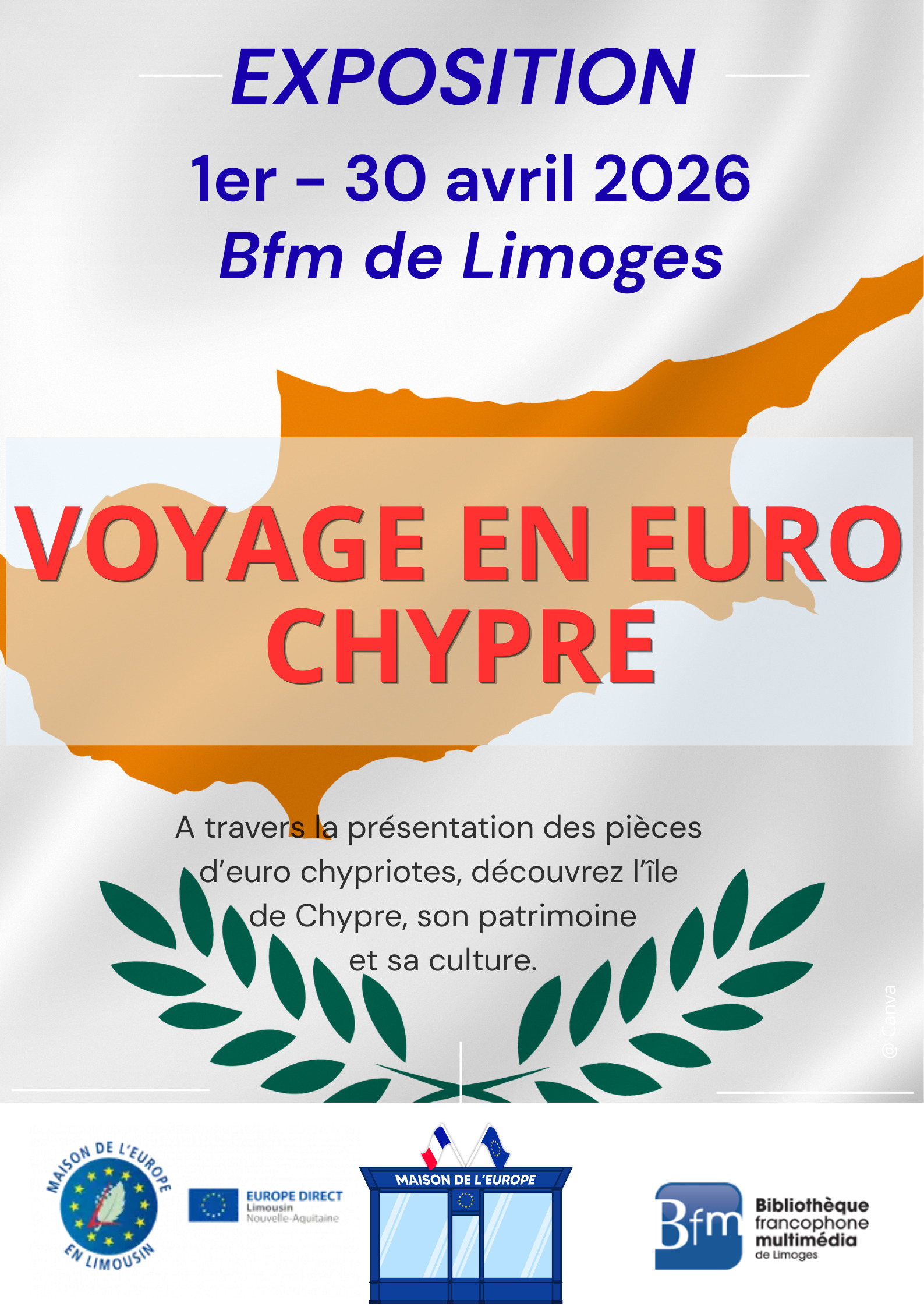 Exposition « Voyage en euro : Chypre »