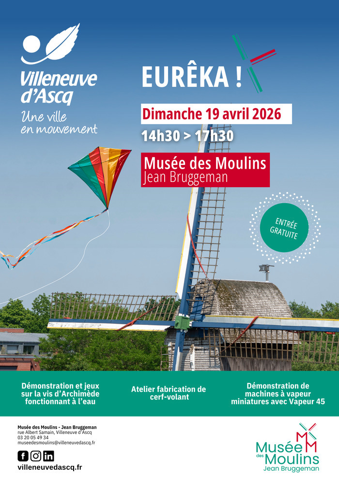 Eurêka ! Au Musée des Moulins
