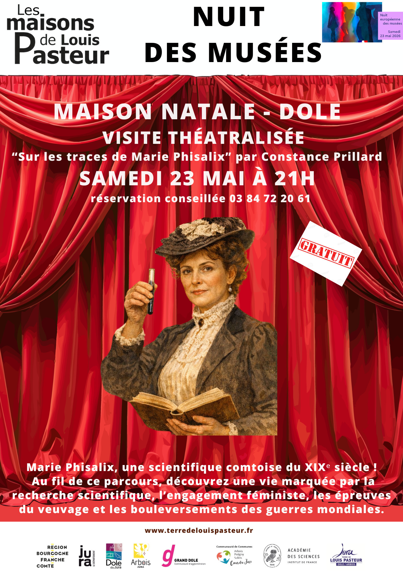 Visite théâtralisée Sur les traces de Marie Phisalix