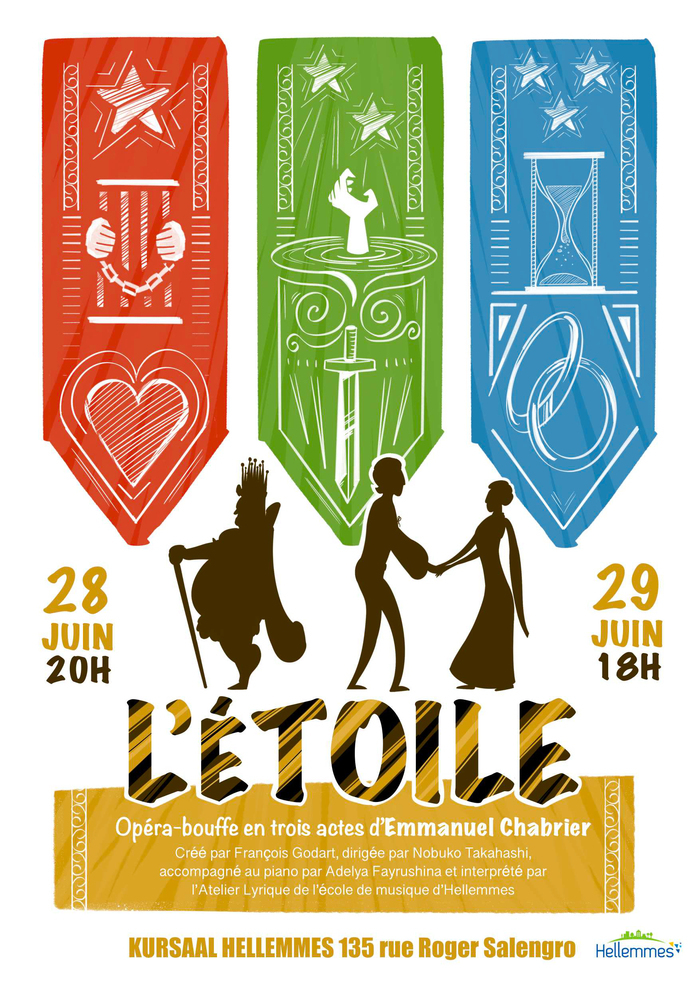 L'étoile, opéra-bouffe d'Emmanuel Chabrier - 28 & 29/6