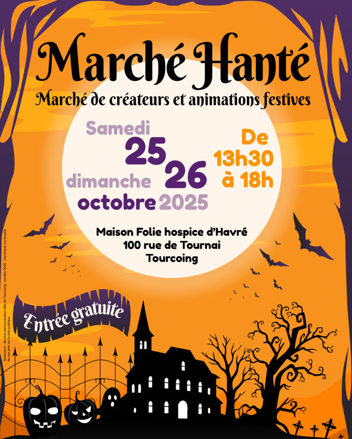 Marché Hanté à la maison Folie hospice d'Havré !