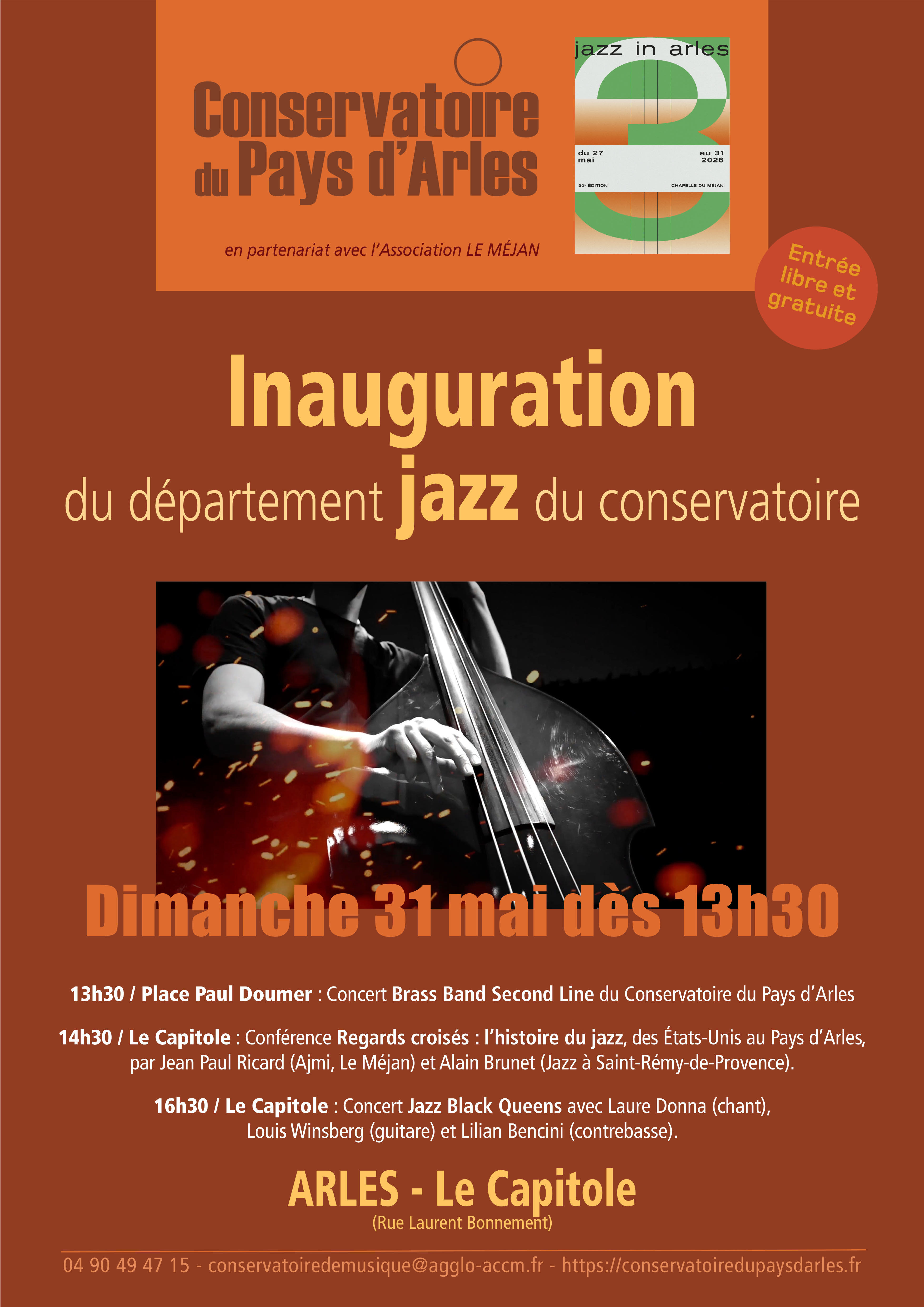 Inauguration du département Jazz du Conservatoire