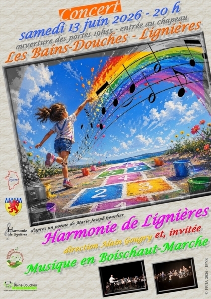 Concert de l'Harmonie de Lignières invité MBM