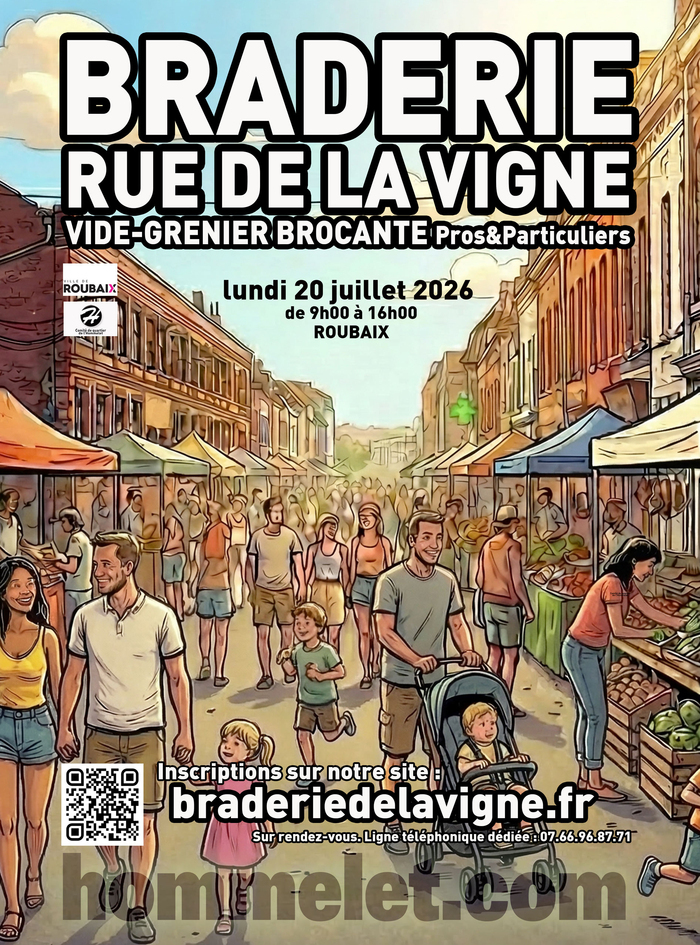 Braderie de la Vigne 2026