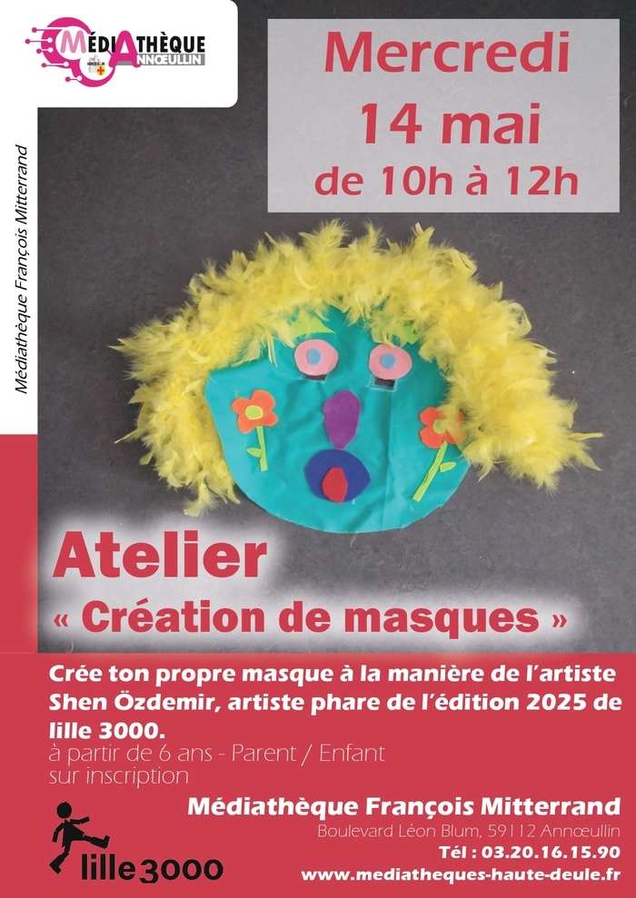 Atelier - Création de masques