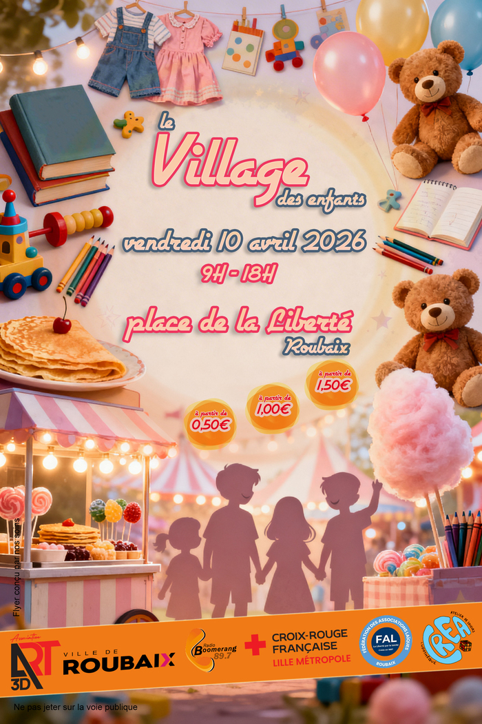 Le Village des Enfants – Événement associatif à Roubaix